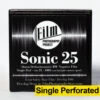 16mm Film - Single Perf - FPP Sonic25 BW Negative - 100 Ft