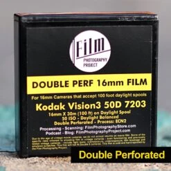 16mm Film - Double Perf - Kodak Vision3 50D 7203 - 100 Ft