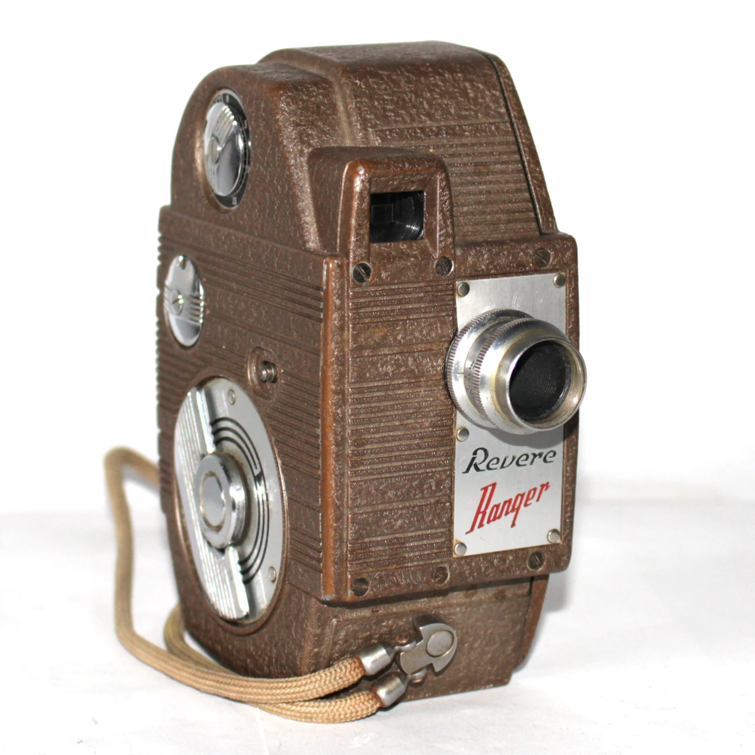 Regular 8mm Movie Camera - Revere 8 Ranger Model 81 - F2.5 (Vintage - Brown) 3 Regular 8mm Movie Camera - Revere 8 Ranger Model 81 - F2.5 (Vintage - Brown)