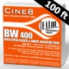 Double 8 Film - Cine8 BW Negative 400 ISO High Speed (100 Ft) 1 Double 8 Film - Cine8 BW Negative 400 ISO High Speed (100 Ft) -Canon® Shop Cine8 400bw 1200x1200 100ft new