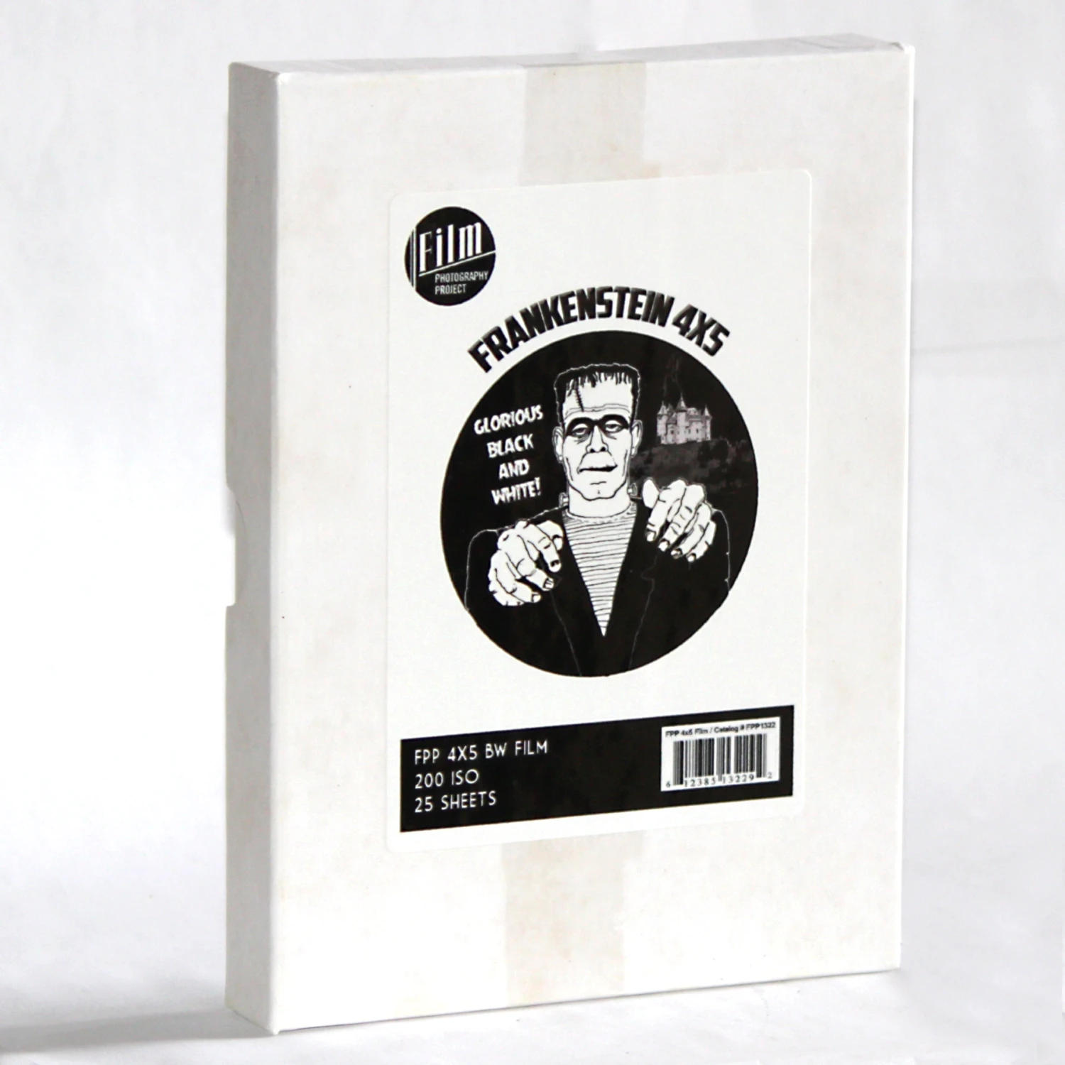 4x5 Sheet Film - FPP Frankenstein 200 BW Negative Film (25 Sheets) 3 4x5 Sheet Film - FPP Frankenstein 200 BW Negative Film (25 Sheets)