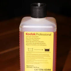 Darkroom Supplies - Kodak Indicator Stop Bath (16oz To Make 8 Gallons)